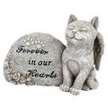 Design Toscano Forever in Our Hearts Memorial Cat Statue QL593932